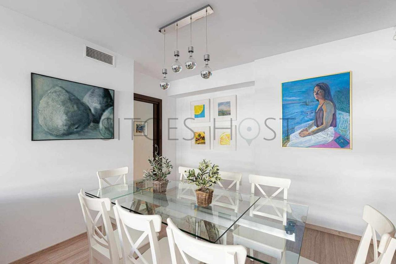 شقة Sitges Port Con Piscina A 5 Minutos De La Playa المظهر الخارجي الصورة